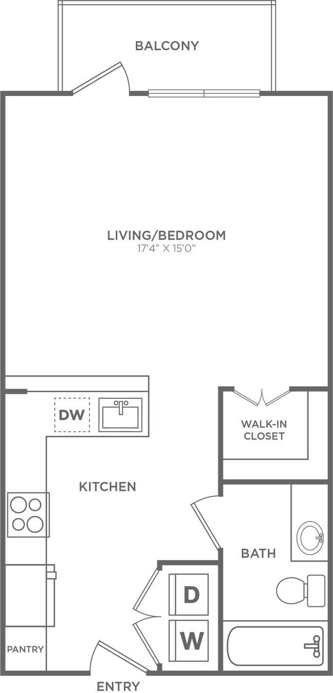 The Katy Podium 07119 floor plan
